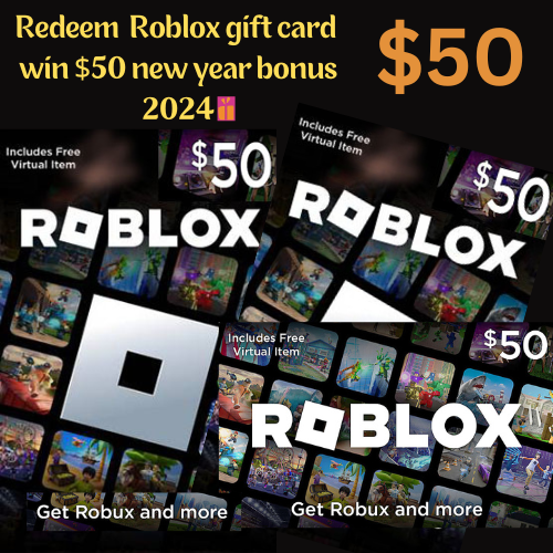 Redeem Roblox  Gift Card